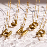 Starburst Initial Necklace